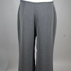 Tristan Dress Pants Grey Pinstripe Sz 14